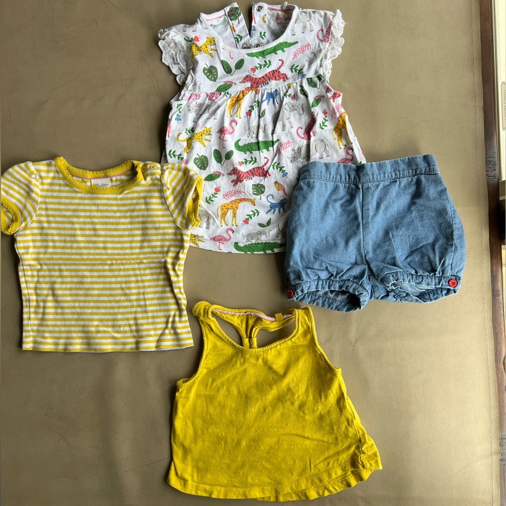 Baby Boden size 2-3 bundle (bloomers sized 12-18 but run very large) in VGUC.